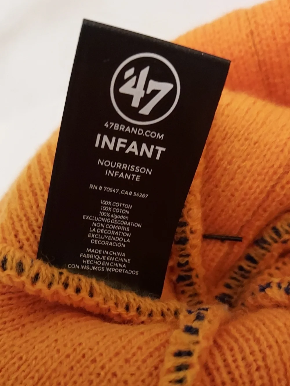 '47 Infant Knicks Beanie